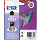 Original Epson T0801 / C13T08014011 Tintenpatrone schwarz