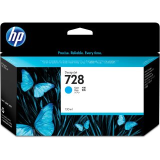 Original HP F9J67A / Nr. 728 Tintenpatrone cyan