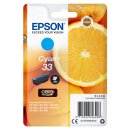 Original Epson 33 / C13T33424012 Tintenpatrone cyan