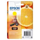 Original Epson 33 / C13T33444012 Tintenpatrone gelb