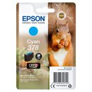Original Epson 378 / C13T37824010 Tintenpatrone cyan