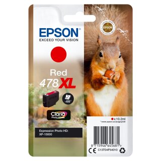 Original Epson 478XL / C13T04F54010 Tintenpatrone rot