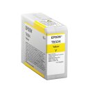 Original Epson T8504 / C13T850400 Tintenpatrone gelb