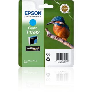 Original Epson T1592 / C13T15924010 Tintenpatrone cyan