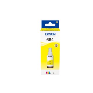 Original Epson 664 / C13T664440 Tintenpatrone gelb