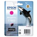 Original Epson T7603 / C13T76034010 Tintenpatrone magenta