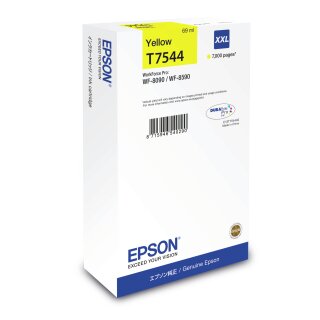 Original Epson T7544 / C13T754440 Tintenpatrone gelb