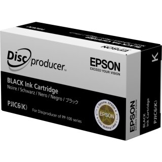 Original Epson PJIC6 / C13S020452 (PJIC7/ BK) Tintenpatrone schwarz