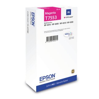 Original Epson T7553 / C13T755340 Tintenpatrone magenta