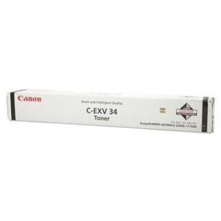 Original Canon C-EXV 34 / 3782B002 Toner Schwarz