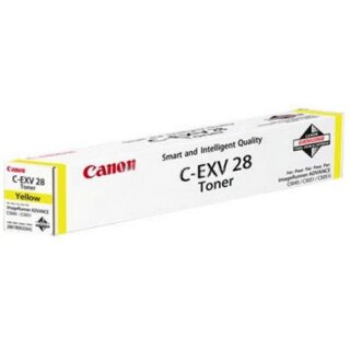 Original Canon C-EXV 28 / 2801B003 Toner Gelb