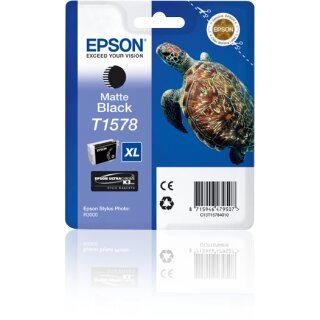 Original Epson T1578 / C13T15784010 Tintenpatrone schwarz matt