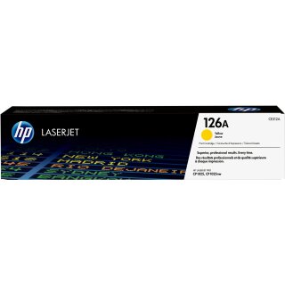 Original HP CE312A / 126A Toner gelb