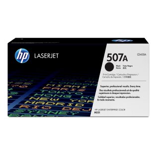 Original HP CE400A / 507A Toner schwarz