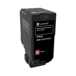 Original Lexmark 84C2HME Toner magenta