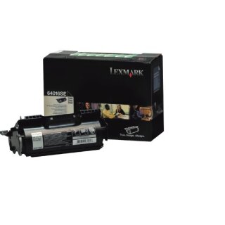 Original Lexmark 64016SE Toner schwarz