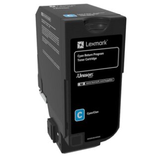 Original Lexmark 74C20C0 Toner cyan