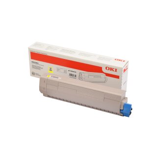 Original OKI 46443101 Toner gelb