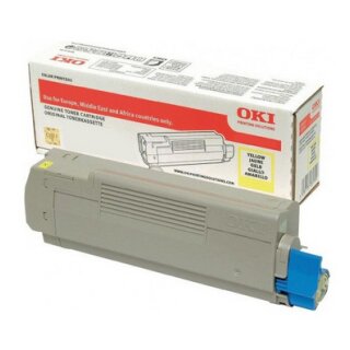 Original OKI 46471101 Toner gelb