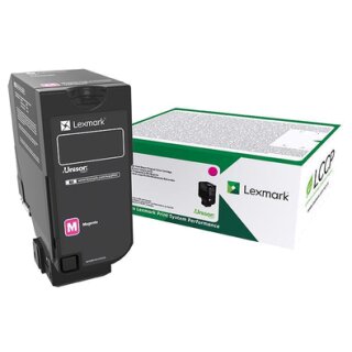 Original Lexmark 75B20M0 Toner magenta