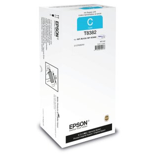 Original Epson T8382 / C13T838240 Tintenpatrone cyan