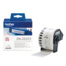 brother DK-22223 Endlosetikettenrolle weiß