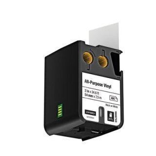 DYMO Beschriftungsband 1868755 schwarz auf wei&szlig; 54 mm