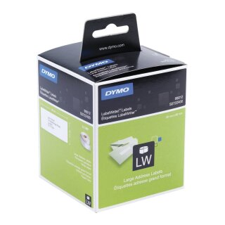 2x 260 DYMO Etiketten S0722400 wei&szlig;