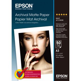 EPSON Archival Matte Paper        A3