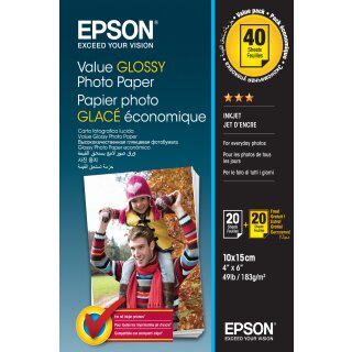 EPSON Fotopapier 10,0 x 15,0 cm hochglänzend
