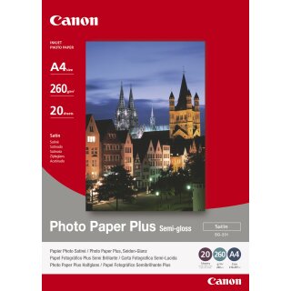 Canon Fotopapier SG-201 A4 satiniert