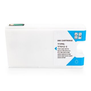 Alternativ zu Epson C13T70124010 / T7012 Tinte Cyan