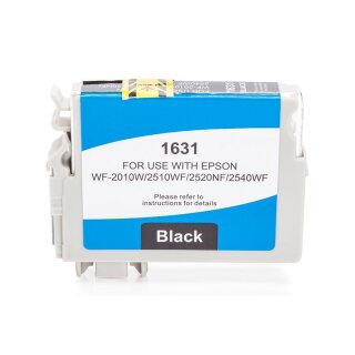 Alternativ zu Epson C13T16314010 / C13T16314012 / T1631 Tinte Schwarz