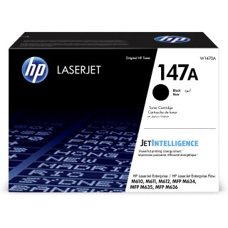 Original HP W1470A / 147A Toner schwarz