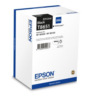 Original Epson T8651 / C13T865140 Tintenpatrone schwarz