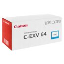 Original Canon C-EXV 64 / 5754C002 Toner Cyan