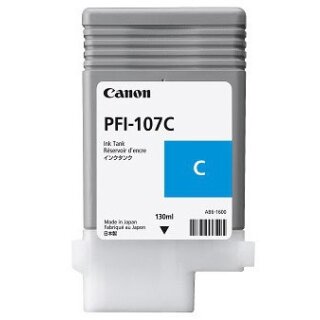 Original Canon PFI-107 C / 6706B001 Tintenpatrone cyan