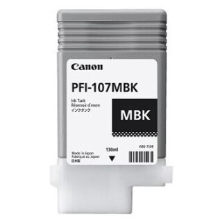 Original Canon PFI-107 MBK / 6704B001 Tintenpatrone schwarz matt