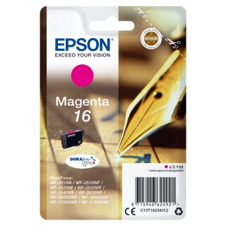 Original Epson 16 / C13T16234012 Tintenpatrone magenta