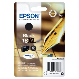 Original Epson 16XL / C13T16314012 Tintenpatrone schwarz