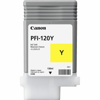 Original Canon PFI-120 Y / 2888C001 Tintenpatrone gelb