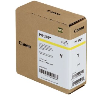 Original Canon PFI-310 Y / 2362C001 Tintenpatrone gelb