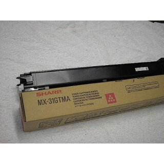 Original Sharp Toner MX-31GTMA Magenta