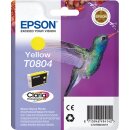 Original Epson T0804 / C13T08044011 Tintenpatrone gelb