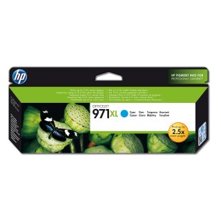 Original HP CN626AE / Nr. 971XL Tintenpatrone cyan