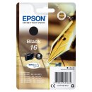 Original Epson 16 / C13T16214012 Tintenpatrone schwarz