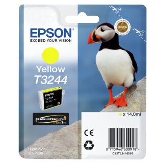 Original Epson T3244 / C13T32444010 Tintenpatrone gelb