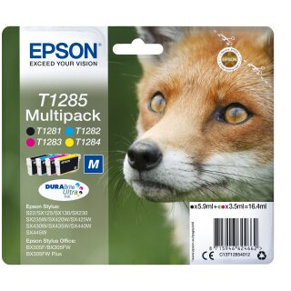 Original Epson T1285 / C13T12854012 Tintenpatrone MultiPack