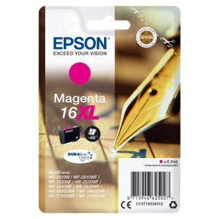 Original Epson 16XL / C13T16334012 Tintenpatrone magenta